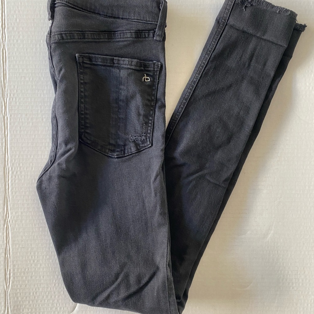 rag & bone black Skinny Jeans